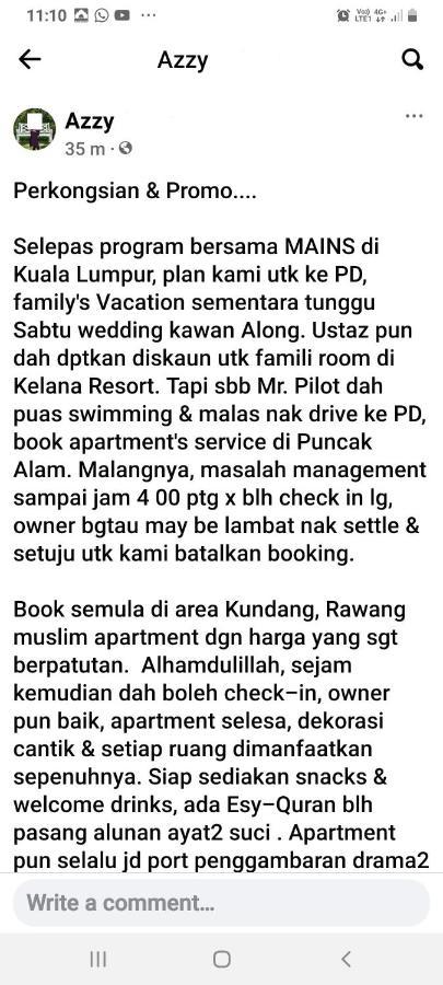 Islamic Kundang, Apartment *